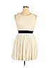 Resin 100% Polyester Ivory Cocktail Dress Size XL - photo 1