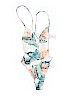 TOBI White One Piece Swimsuit Size S - photo 1