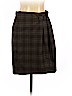 Faconnable 100% Wool Brown Wool Skirt Size 10 - photo 1