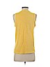 Lucky Brand 100% Cotton Yellow Sleeveless Top Size XS - photo 2