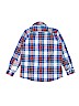 The Children's Place 100% Cotton Plaid Blue Long Sleeve Button-Down Shirt Size 7 - 8 - photo 2