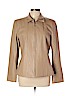 Doncaster 100% Leather Tan Leather Jacket Size 12 - photo 1