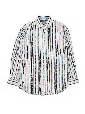 Thomas Dean Long Sleeve Button-Down Shirt (view 1)