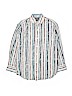 Thomas Dean 100% Pima Cotton Blue Long Sleeve Button-Down Shirt Size 10 - 12 - photo 1