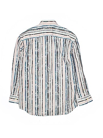 Thomas Dean Long Sleeve Button-Down Shirt (view 2)
