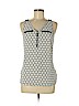 Express 100% Polyester White Sleeveless Blouse Size M - photo 1