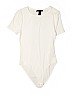 Forever 21 White Bodysuit Size M - photo 1