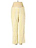 Banana Republic Yellow Linen Pants Size 6 (petite) - photo 1
