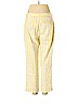 Banana Republic Yellow Linen Pants Size 6 (petite) - photo 2