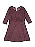 Justice Burgundy Dress Size 10 - photo 1