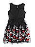 Speechless 100% Polyester Floral Black Special Occasion Dress Size 10 - photo 2