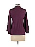 Ann Taylor LOFT 100% Cotton Purple Pullover Sweater Size M - photo 2