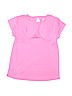 Reebok 100% Polyester Solid Pink Active T-Shirt Size 16 - photo 2