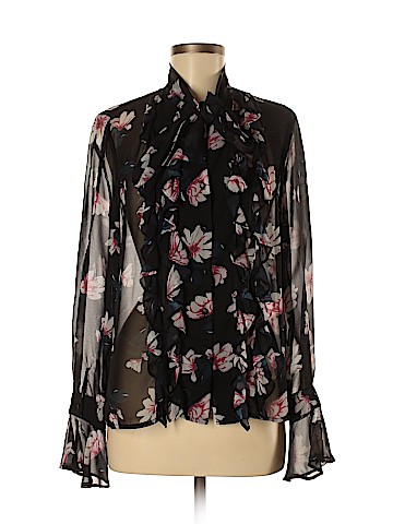 Badgley Mischka Long Sleeve Blouse (view 1)