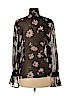 Badgley Mischka 100% Polyester Black Long Sleeve Blouse Size M - photo 2