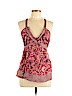 BCBGMAXAZRIA 100% Silk Burgundy Sleeveless Silk Top Size M - photo 1