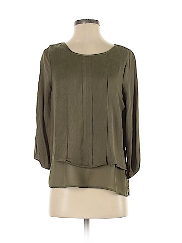 Skies Are Blue Long Sleeve Blouse (view 1)