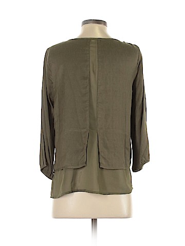 Skies Are Blue Long Sleeve Blouse (view 2)