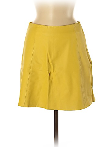 Veda Leather Skirt (view 1)