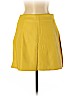 Veda 100% Leather Yellow Leather Skirt Size 6 - photo 2