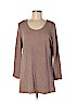 Purejill 100% Cotton Tan Long Sleeve Top Size M (petite) - photo 1
