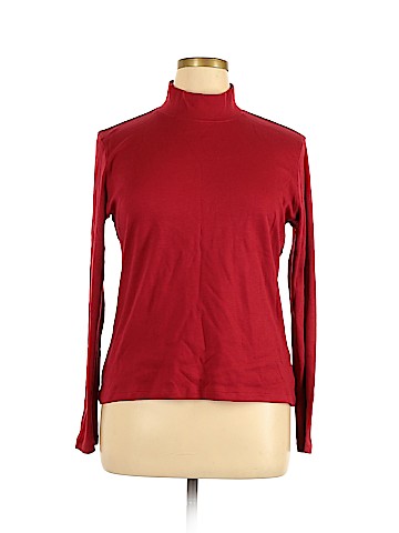 St. John's Bay Long Sleeve Turtleneck (view 1)