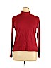 St. John's Bay 100% Cotton Red Long Sleeve Turtleneck Size XL (petite) - photo 1