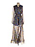 Caroline Constas 100% Silk Blue Casual Dress Size S - photo 1