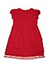 Hanna Andersson 100% Cotton Red Dress Size 120 cm / US 6X - photo 2