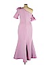 Badgley Mischka Purple Cocktail Dress Size 16 - photo 2