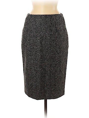 AKRIS for Bergdorf Goodman Wool Skirt (view 1)