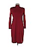 AKRIS 100% Wool Red Casual Dress Size 6 - photo 1