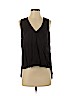 Splendid 100% Viscose Black Sleeveless Blouse Size M - photo 1