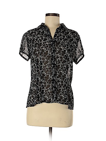 Ann Taylor Factory Short Sleeve Blouse (view 1)