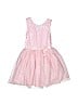 The Children's Place 100% Polyester Solid Pink Special Occasion Dress Size M (youth) - photo 1
