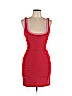 Herve Leger Red Casual Dress Size L - photo 1