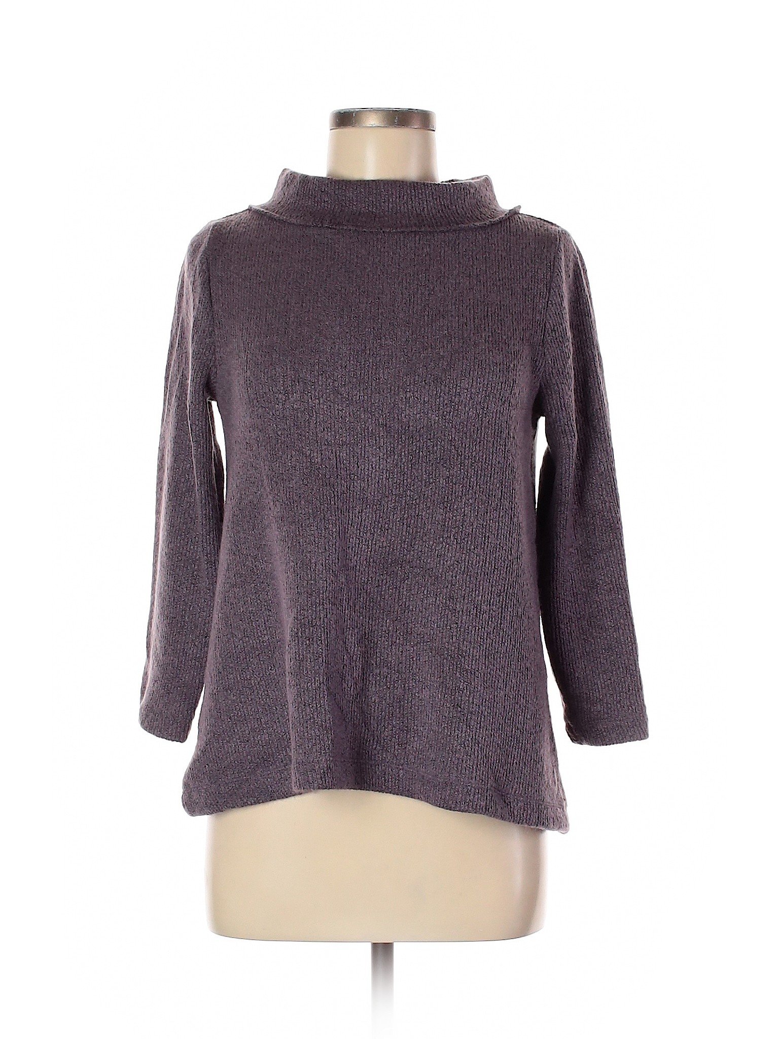 Ann Taylor LOFT Outlet Women Purple Turtleneck Sweater M | eBay
