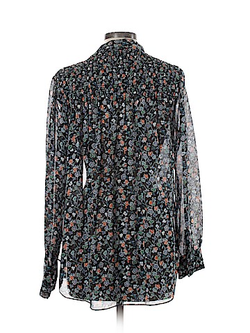 Veronica Beard Short Sleeve Silk Top (view 2)