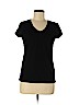 Ann Taylor LOFT 100% Cotton Black Short Sleeve T-Shirt Size M (petite) - photo 1