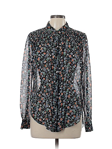 Veronica Beard Short Sleeve Silk Top (view 1)