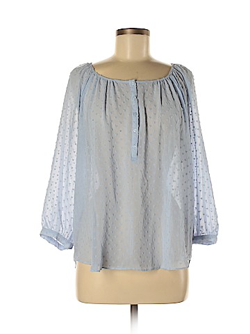 LC Lauren Conrad 3/4 Sleeve Blouse (view 1)