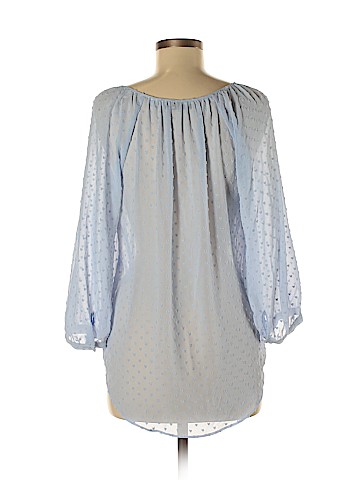 LC Lauren Conrad 3/4 Sleeve Blouse (view 2)