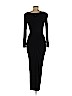 Badgley Mischka 100% Viscose Black Cocktail Dress Size 6 - photo 2