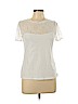 H&M White Short Sleeve Top Size L - photo 1