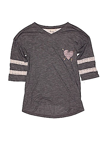 Mudd Girls 3/4 Sleeve Top (view 1)