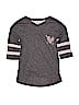 Mudd Girls Gray 3/4 Sleeve Top Size 12 - photo 1