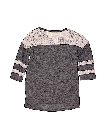 Mudd Girls 3/4 Sleeve Top (view 2)