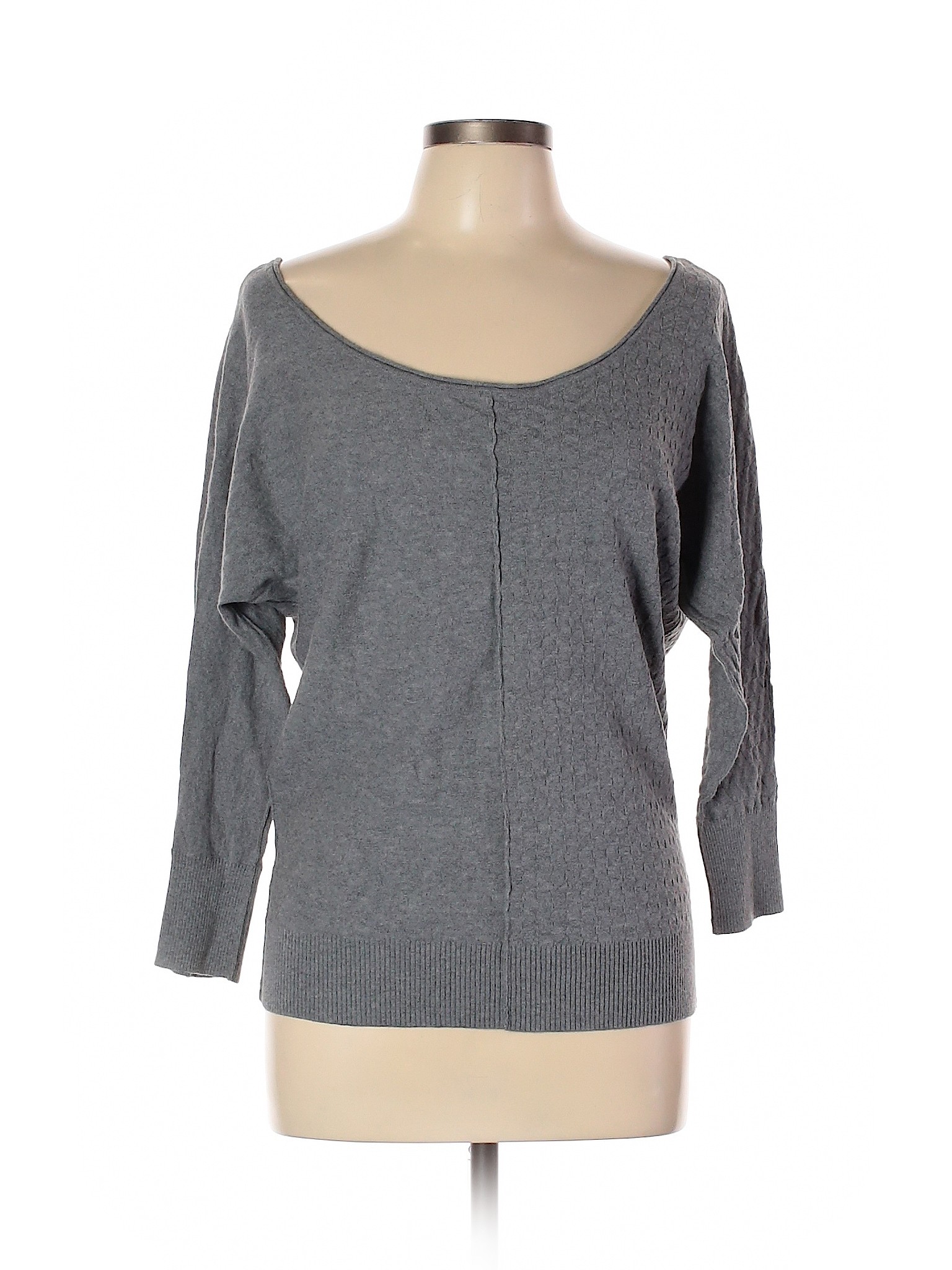 Guess Women Gray Pullover Sweater L | eBay