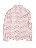 Passport Girl 100% Cotton Pink Long Sleeve Button-Down Shirt Size L (kids) - photo 2