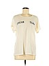 Wildfox Ivory Short Sleeve T-Shirt Size S - photo 1